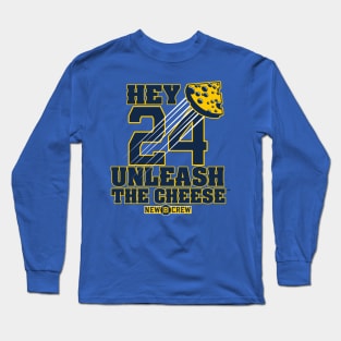 William Contreras...Unleash the Cheese™ Long Sleeve T-Shirt